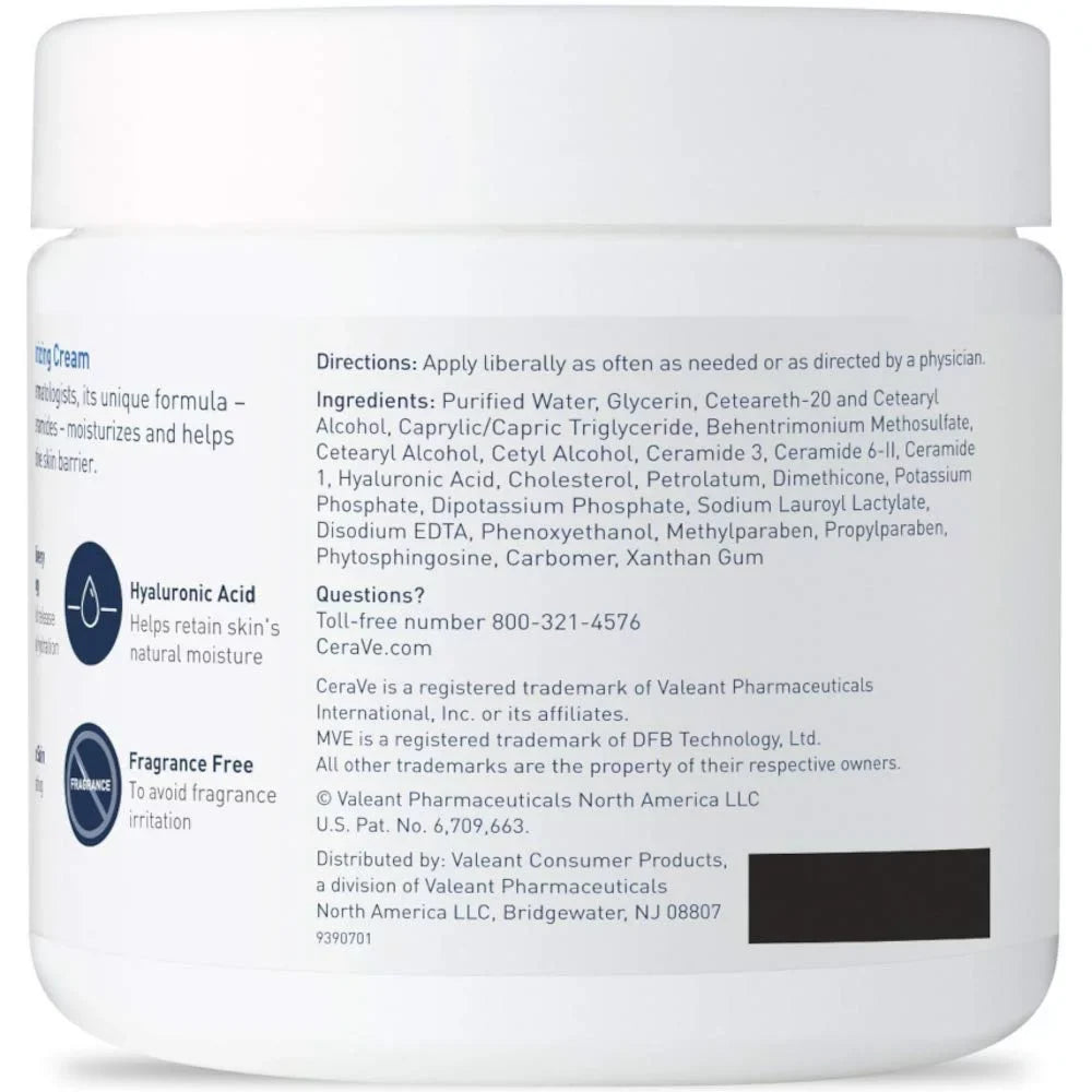 CeraVe Moisturizing Cream - 16 Ounces each (Value Pack of 4)