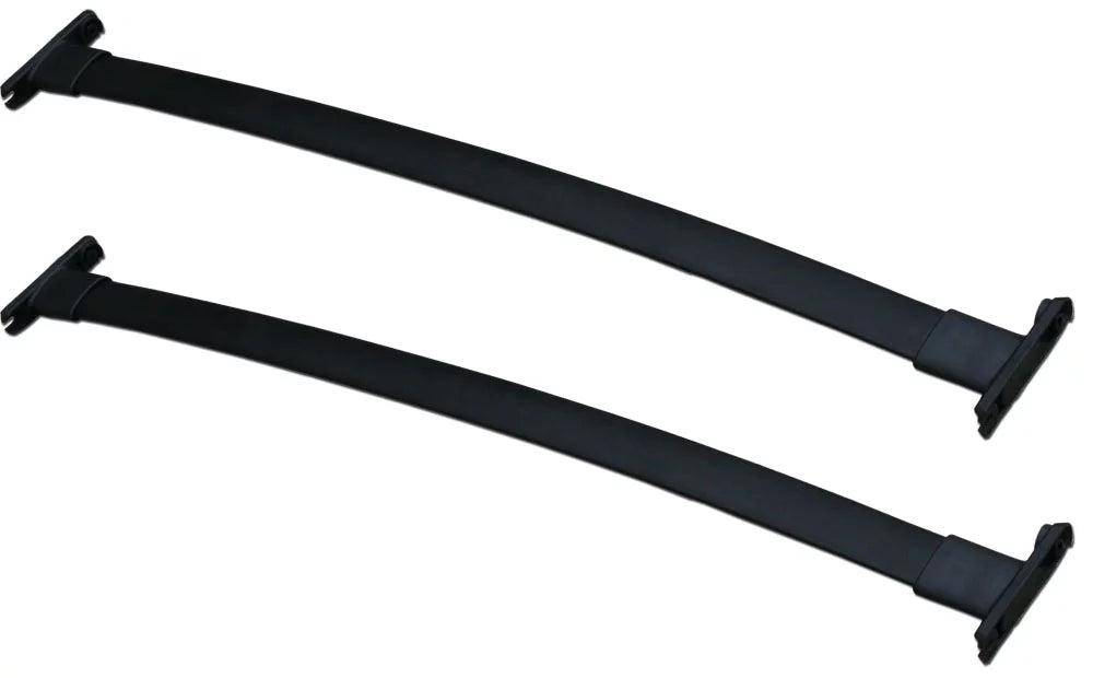 Roof Rack Crossbars Replacement for Ford Explorer 2011-2015 a Set of 2pcs, Black Aluminum Top Cargo Rack