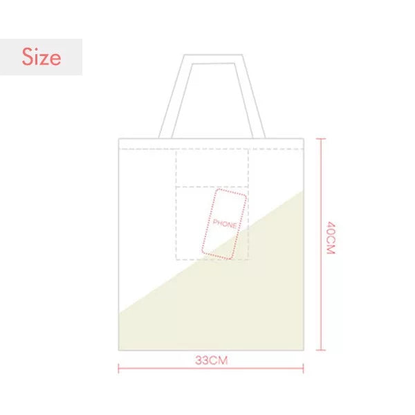 Kursaal Park France Eiffel Tower Tote Canvas Bag Shopping Satchel Casual Handbag