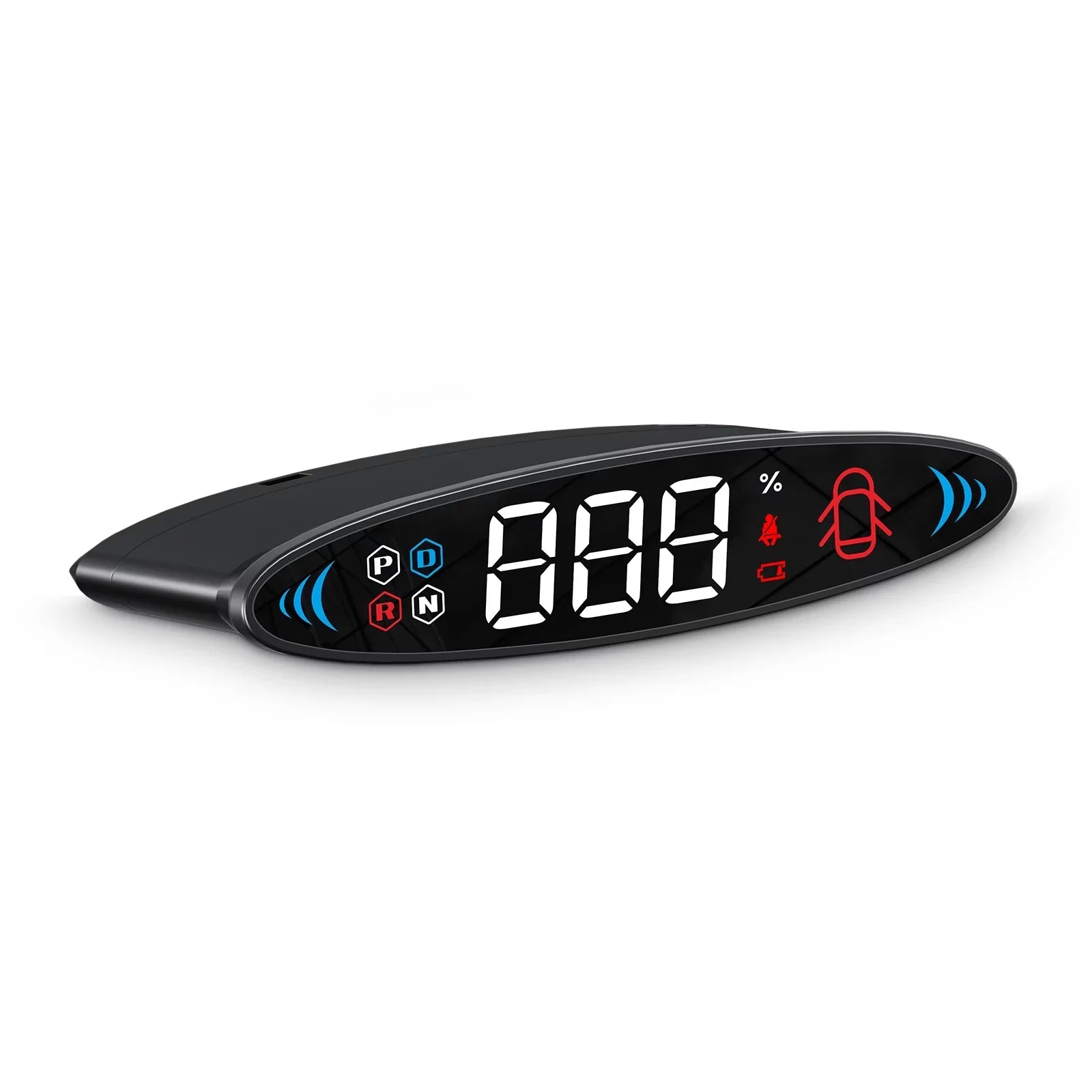 Nebublu Tesla Model 3 Model  Head Up Display， Digital Speedometer Display, Vehicle Speed, Gear, Turn Signal, Battery, Door Reminder, Seat Belt Reminder