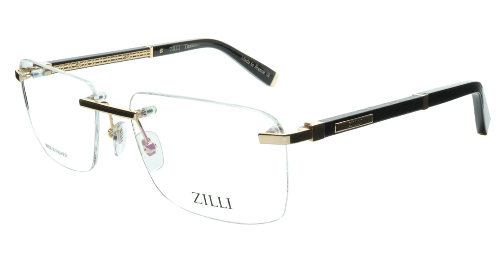 Rimless Eyewear Made with Real Leather and High Quality Titanium