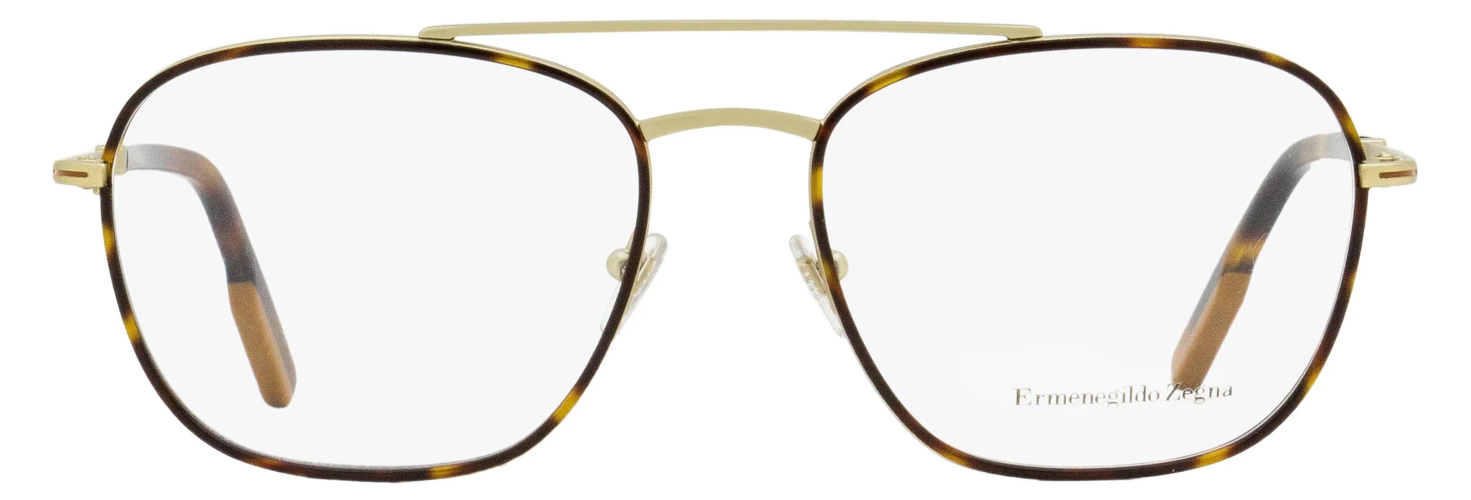 Ermenegildo Zegna Demo Geometric Men's Eyeglasses  032 56