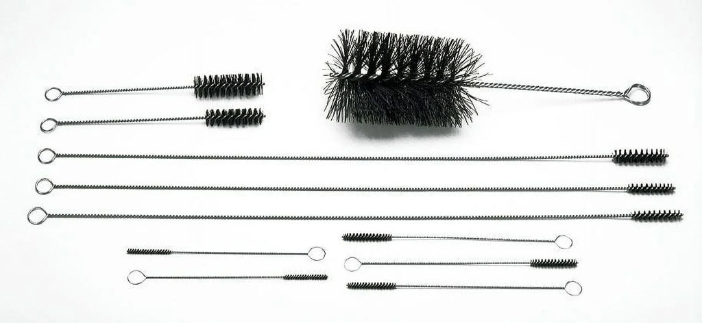 Moroso 61820 All Purpose Engine Cleaning Kit w/ 12 Nylon Wire Brushes, Black