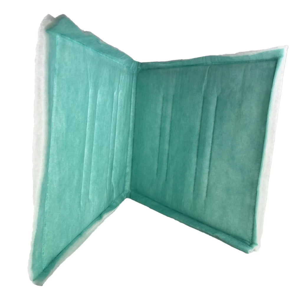 wioboy Paint Spray Booth Tacky Intake Filter Pad 20" x 48" (8 Pack), Series 55 (Internal Wire)