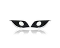 Fog Light Cover - Compatible/Replacement for '15-19 Nissan Versa Sedan //- Bezel With Hole Black & Chrome Molding - Pair, Left Driver + Right Passenger Set - 622566W80A, 622576W80A