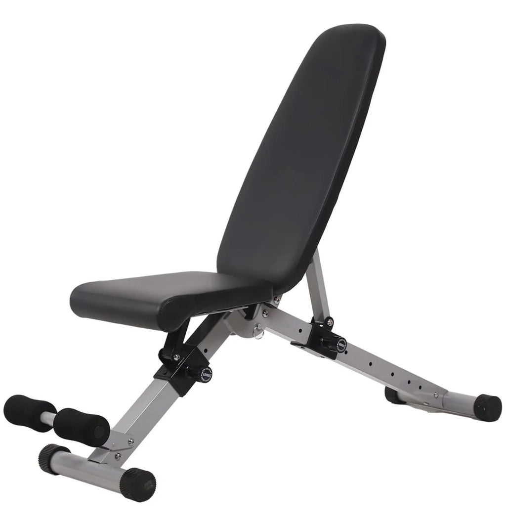 Adjustable Weight Bench Foldable Workout Bench Press for Full Body, Strength Training Decline Incline Bench for Home Gym
