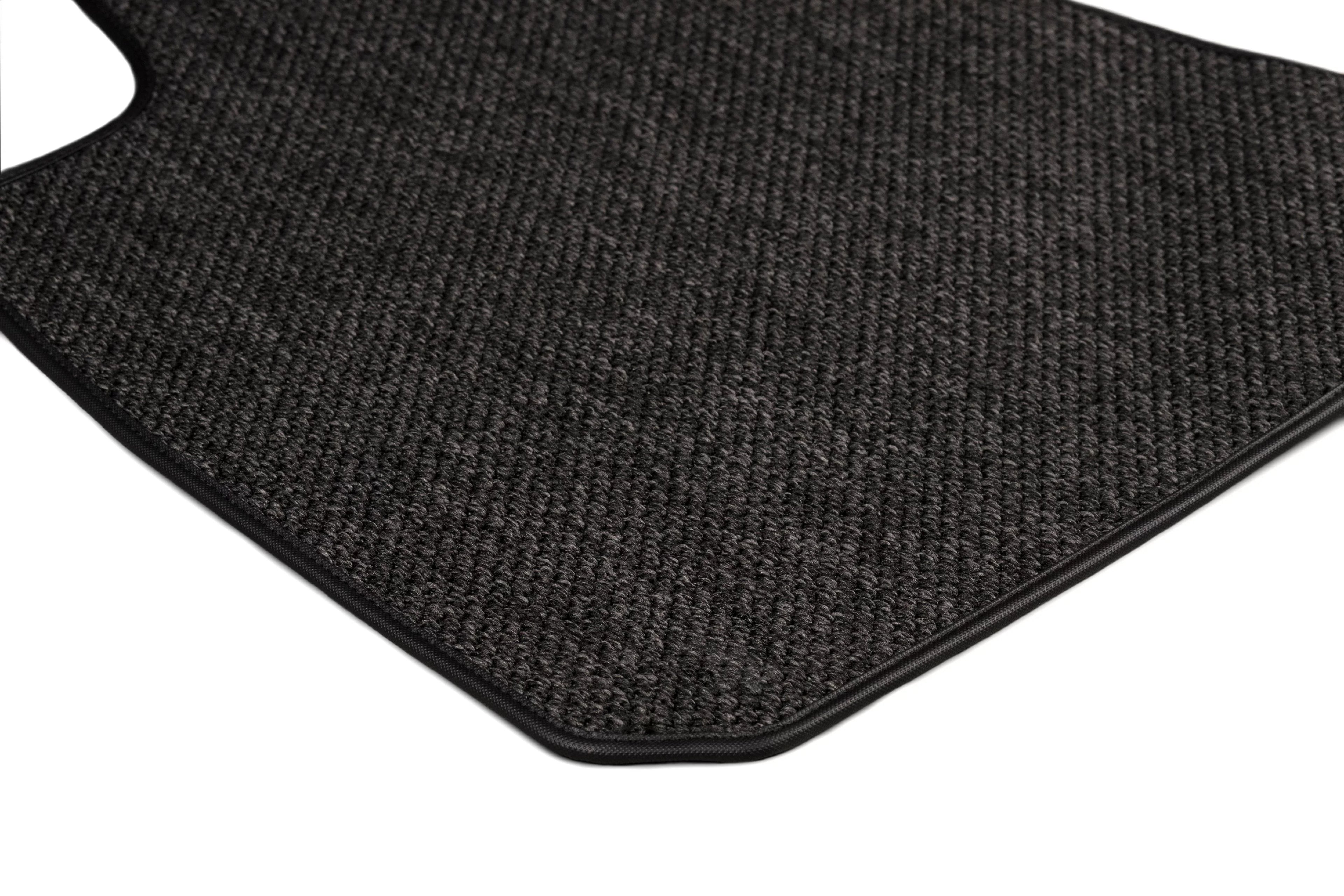 Charcoal All-Weather Textile™ Car Mats, Custom Fit for 2018, 2019, 2020, 2021 - Driver, Passenger & Rear Mats