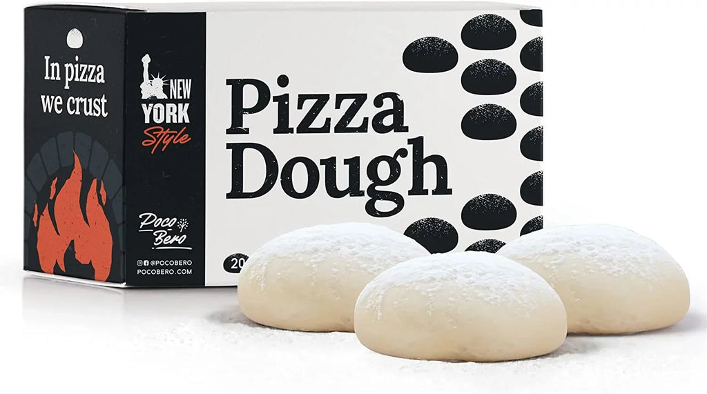 Pizza Dough – 20 x 10 oz Frozen Pizza Dough Balls – Perfect Pizza Oven Accessories for 12-inch Pizzas – Fresh  Style Pizza – Works in Pizza Oven and Conventional Oven
