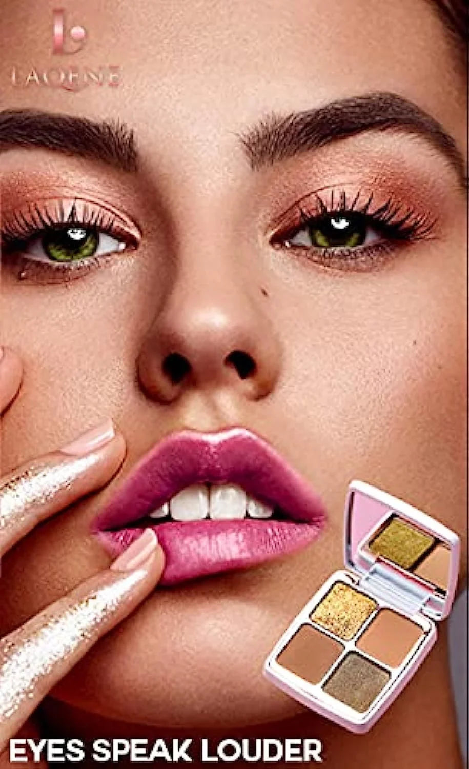 Luxury Line: Eyeshadow - Moroccan Red City - Unforgettable Eyes. You look so beautiful. Ultra-Creamy Prismatic Color - Mysterious, Inviting, Must-Have. Rich Three-Dimensional Impressi
