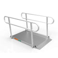 '-  3G 5 Foot Portable Wheelchair Ramp w/2 Line Handrails