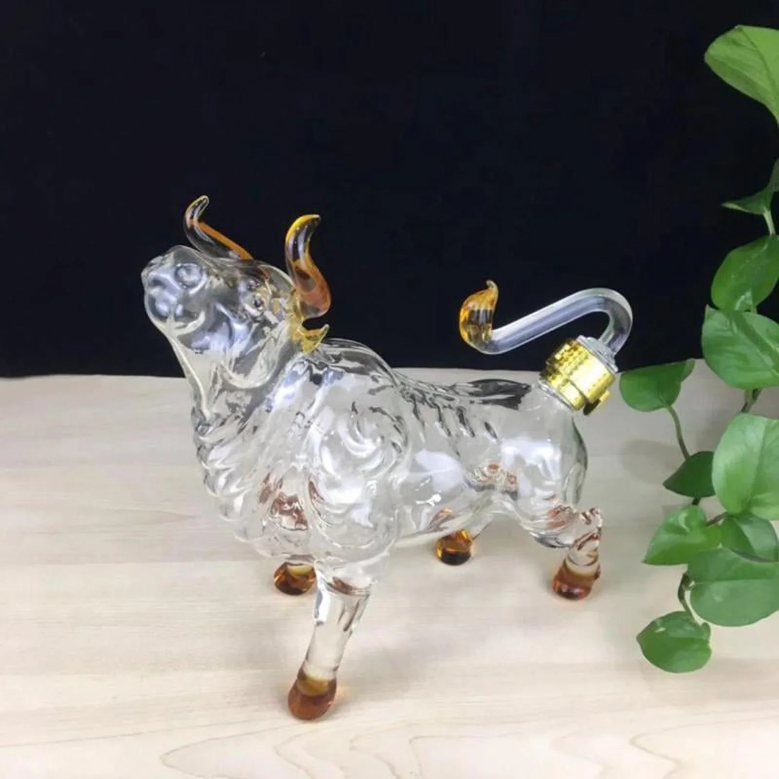 Whisky Decanter / Tail Stopper Creative Transparent for Whisky Spirits