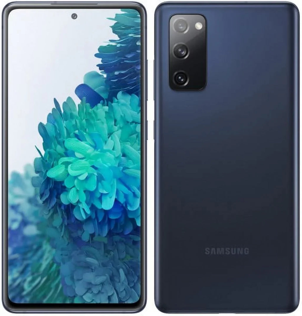 Restored Samsung Galaxy   5G  (Verizon Unlocked) 128GB Cloud Navy (Grade ) w/ Fast Car Charger (Refurbished)