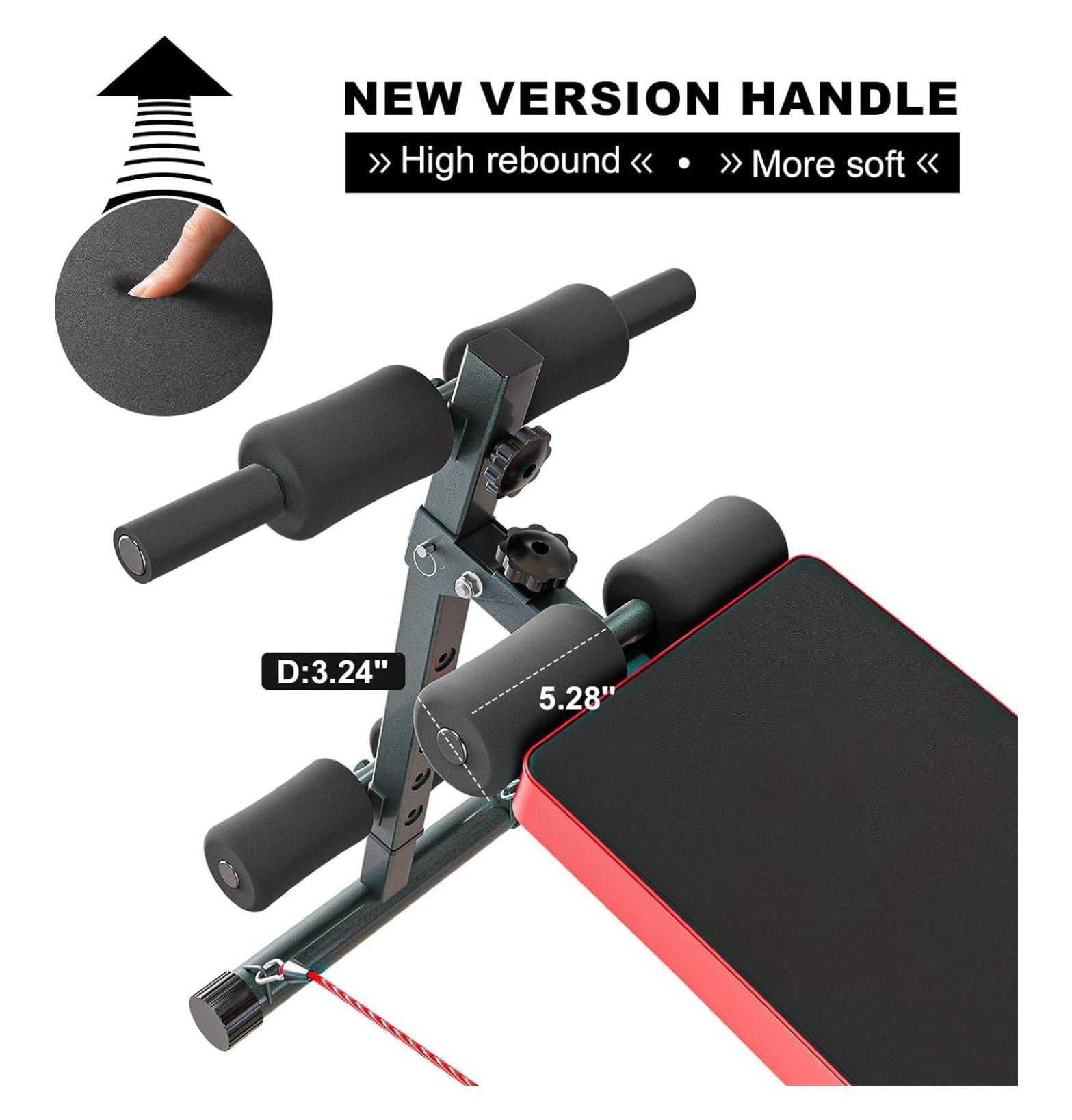 Sit Up Bench For Workouts Decline Bench Press, Adjustable Abdominal Training Workout Bench Folding Utility Bench Slant Board, Portable Home Gym Exercise Equipment