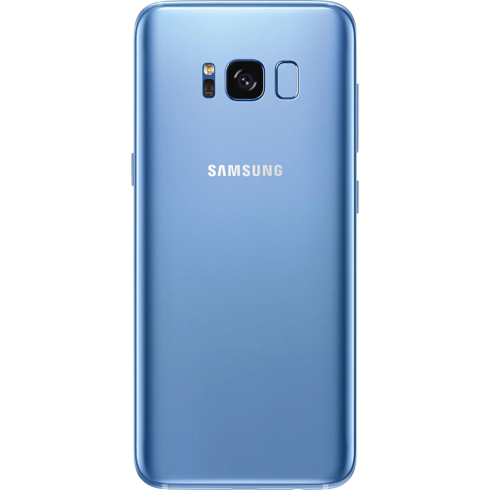 Restored Samsung Galaxy   64GB Unlocked  .. Version Phone - w/ 12MP Camera - Coral Blue (Refurbished)