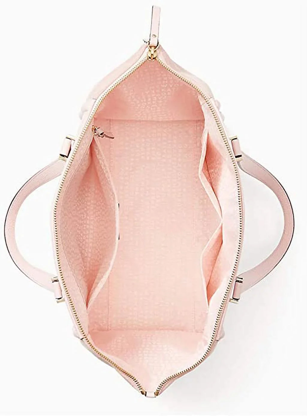 Kate Spade Lewis Drive Alanie Rose Jade Pink Leather & Suede Shoulder Bag