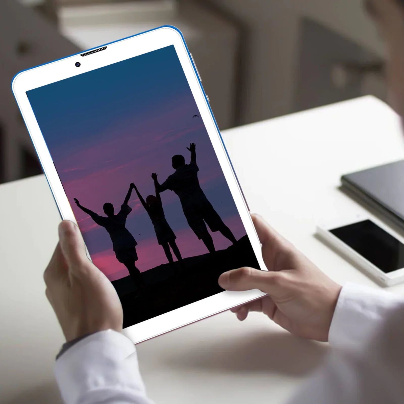 lulshou  7 Inch 8 Core Android Tablet  High Definition Screen WiFi Bluetooth Voice Call Game Video Learning Tablet  Card Communication Function