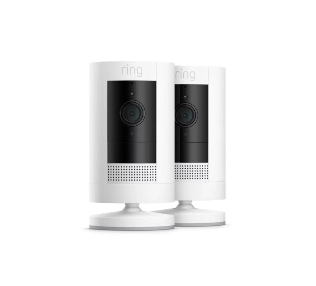 Ring_Video Stick-up Camera Battery 2-Pack Bundle with Savings Story Cleaning Cloth, , Wi-fi, Wireless Home Security