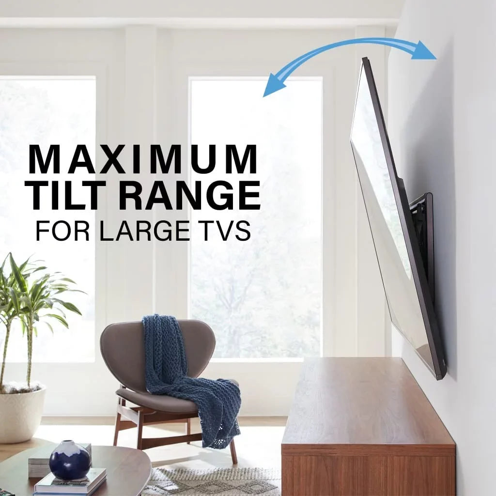 Sony  43-inch 4K   with  Features Smart  with Sanus - 42-90" Advanced Tilt 4D  Wall Mount (2022)