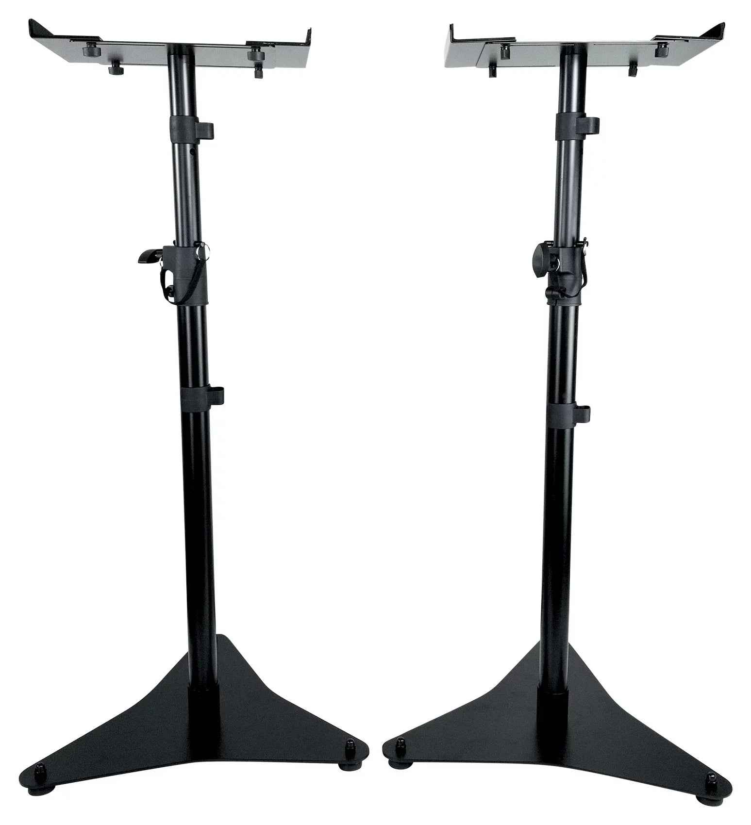Rockville  Pair Studio Monitor Bookshelf Speaker Stands w/Adjustable Height