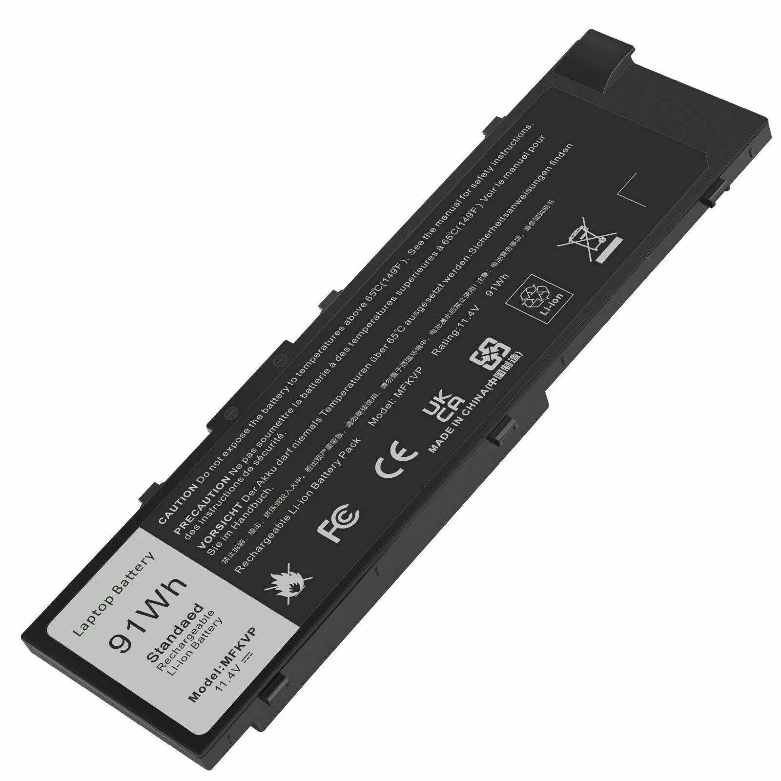 Battery For Dell Precision 15 7510 7520 17 7710 7720
