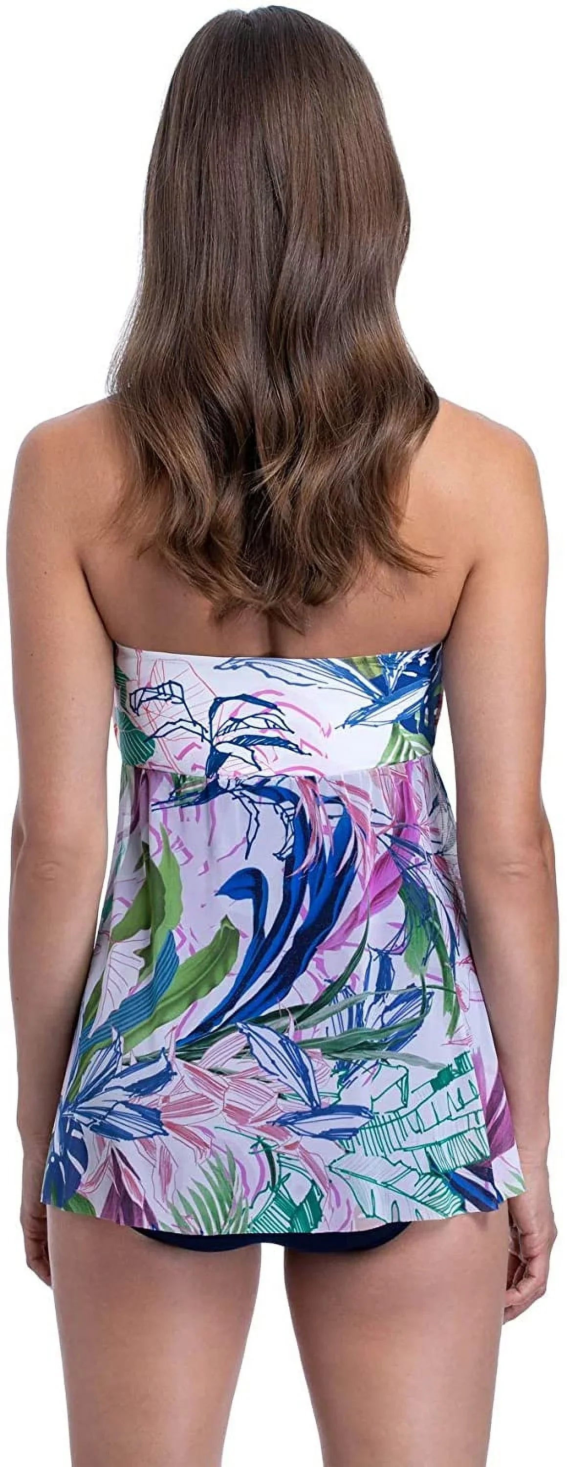 Profile by Gottex   Bandeau Flyaway One Piece Swimsuit,  6