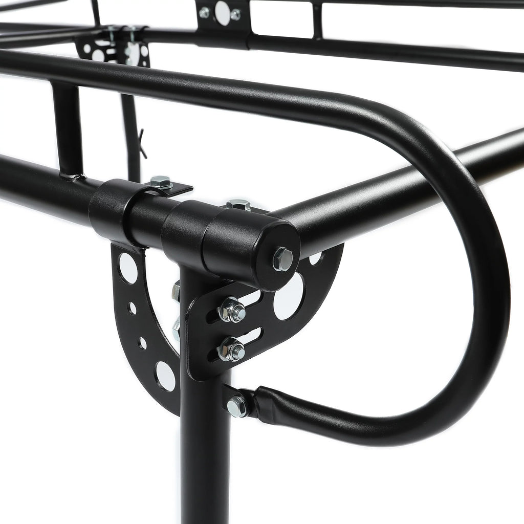 60" Over-Cab Truck Rack 1000 Lbs Adjustable Truck Ladder Rack Pickup Lumber Utility Kayak Rack Full Size
