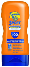 Banana Boat Sport Performance Sunscreen Lotion  100 4 oz (Pack of 3)