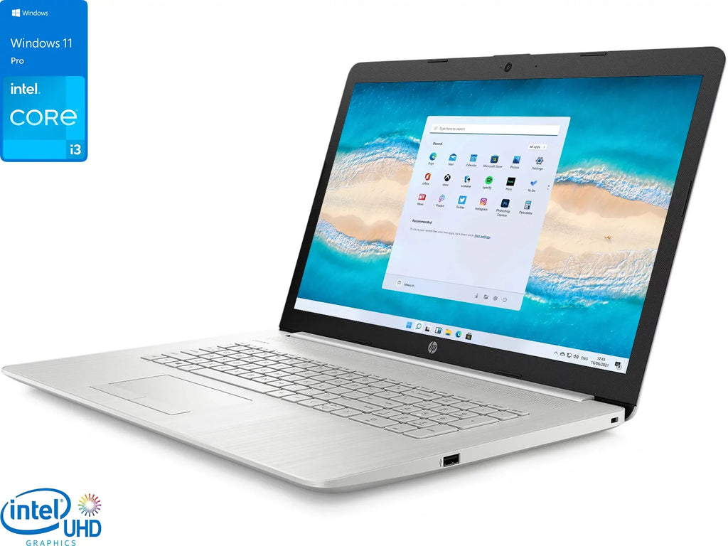 17 Laptop, 17.3"   Display, Intel Core i3-1115G4 Upto 4.1GHz, 32GB , 1TB NVMe , , Wi-Fi, Bluetooth, Windows 11 Pro