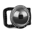 Waterproof Dome Port Case for  9 Black and  10SHOOT , Dual Handle, 45m Waterproof, 180° Wide Angle