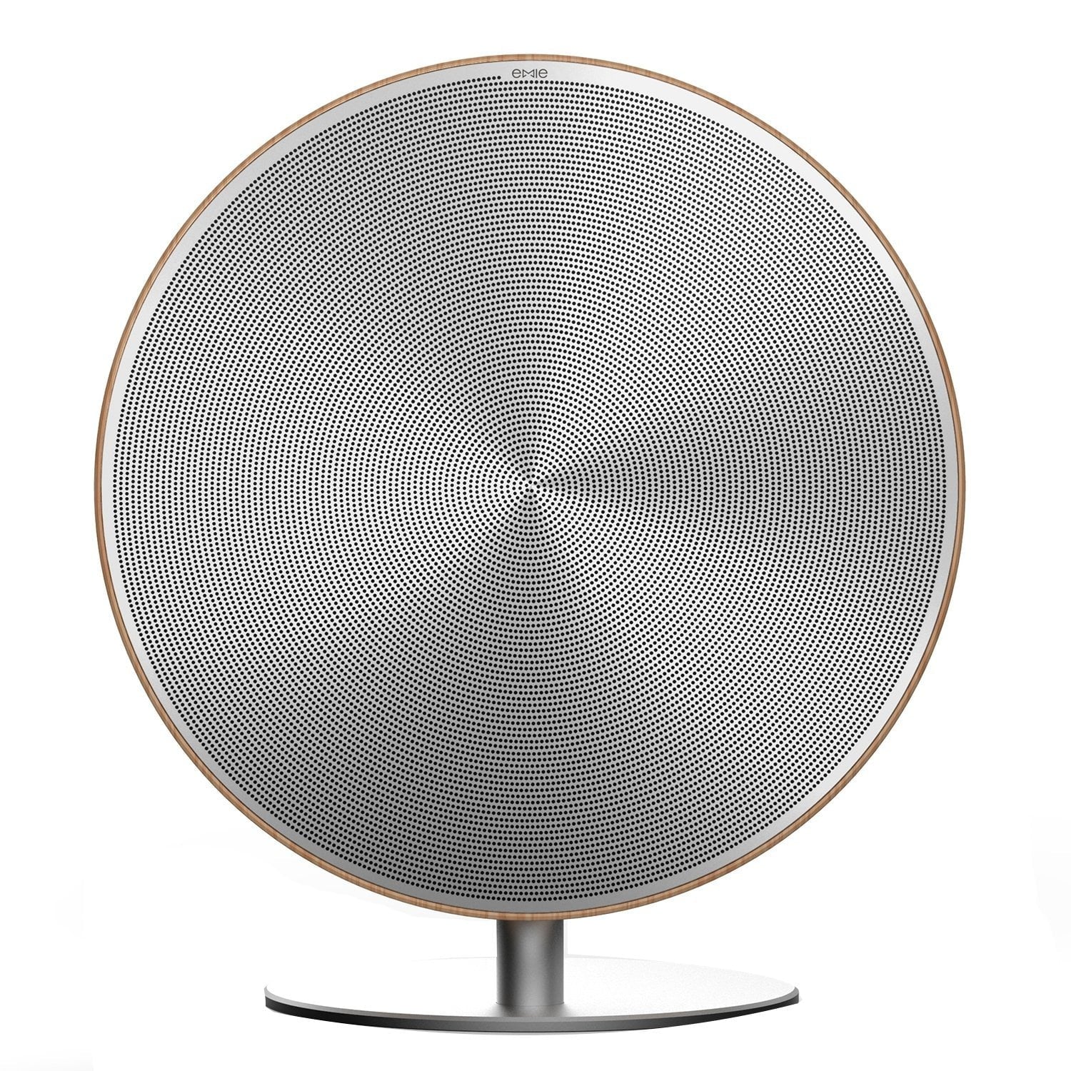 2 Channel Wireless Bluetooth Gramophone Wood Speaker with Touch Surface