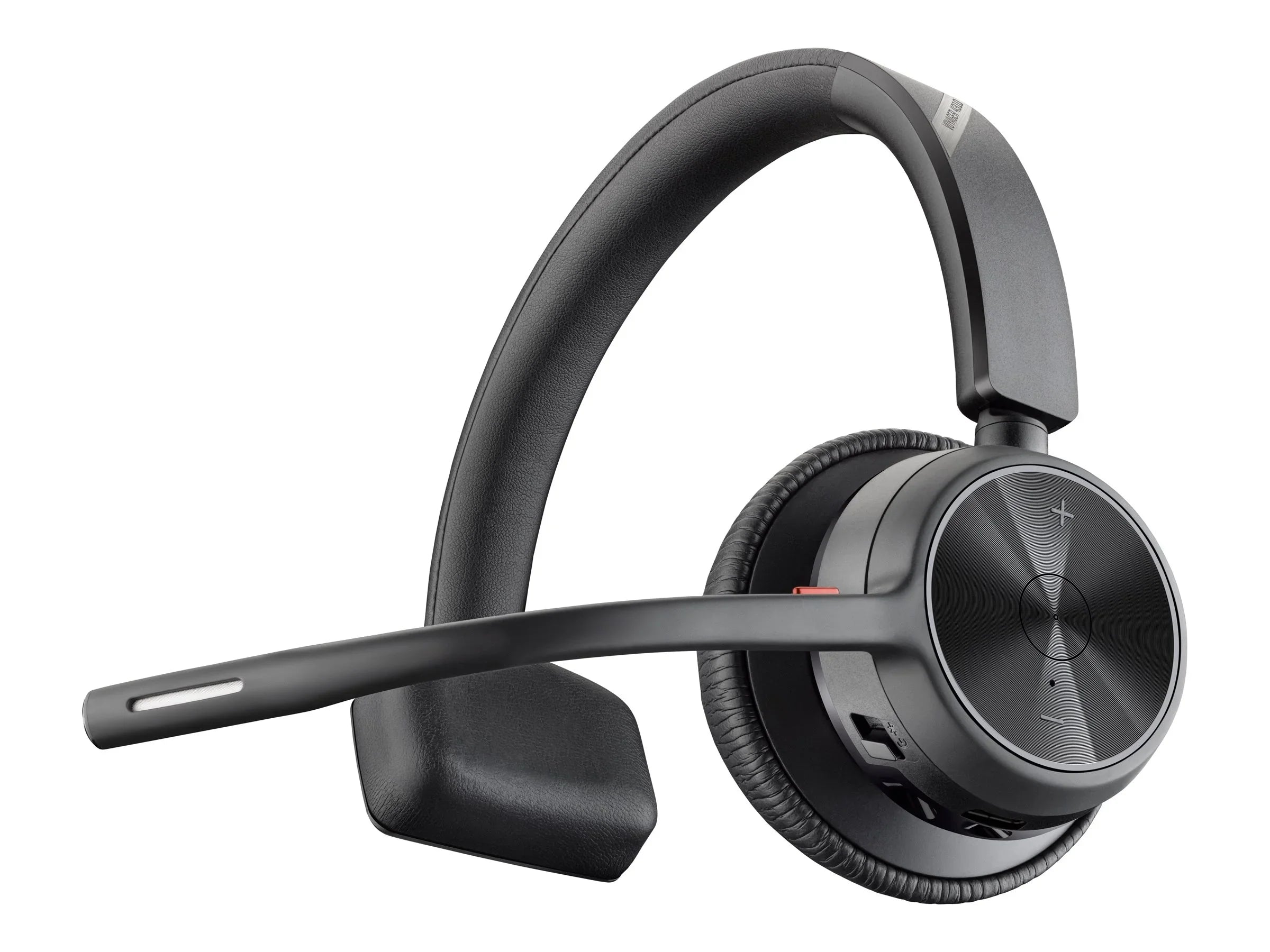 Poly Voyager 4310 -AHeadset +  dongle  - Google Assistant, Siri - Mono -  Type  - Wired/Wireless - Bluetooth - 164 ft - 20 Hz - 20 kHz - On-ear, Over-the-head - Monaural - Supra-aura...