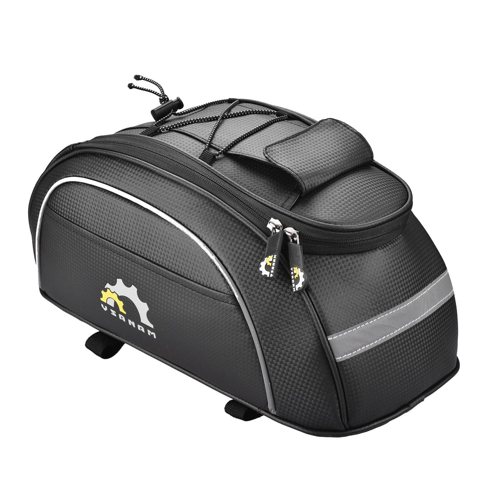 Waterproof Insulated Cooler Cycling Bag -  Bike Rear Rack Storage Luggage Carrier Pannier Trunk Bag