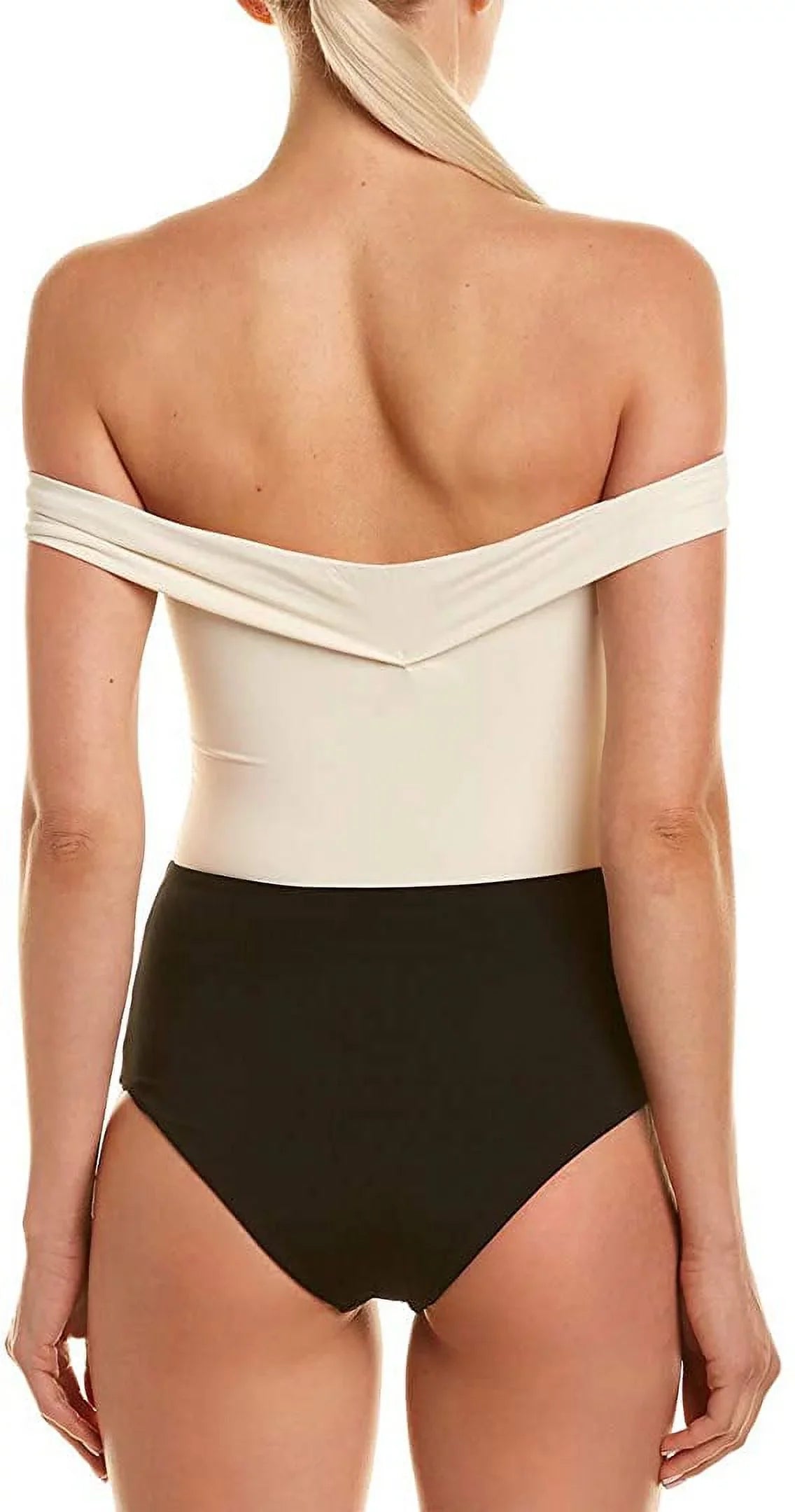 *Space // Anja Off-the-Shoulder One Piece Swimsuit,  12