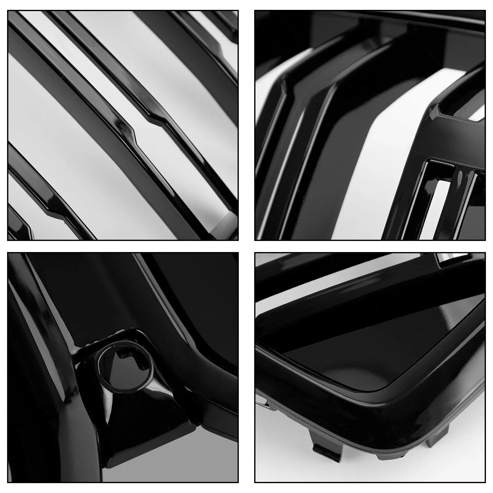 Front Bumper Grille Grill Fit for    M50i 2020-2022 /Camera Hole Black