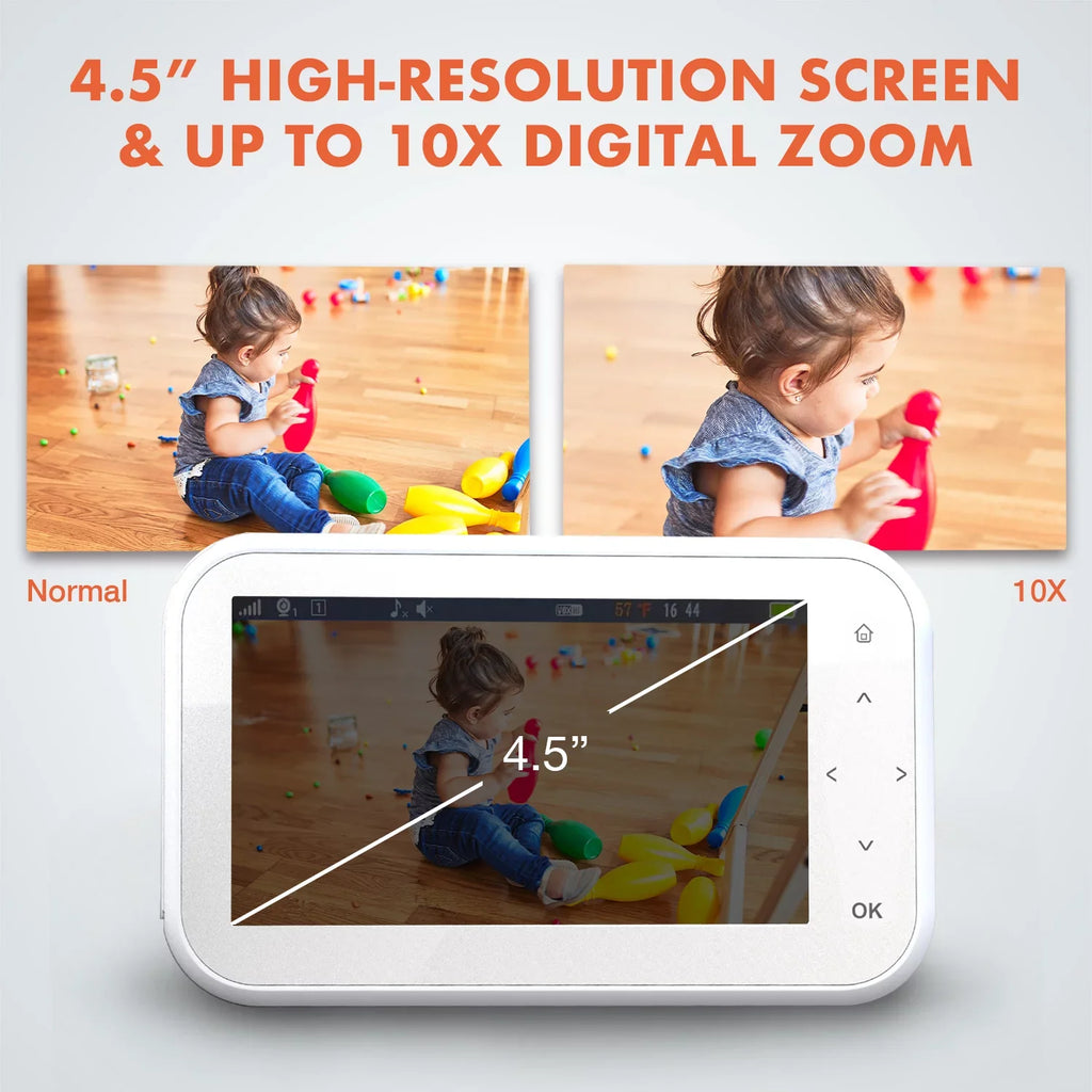 Rexing  Baby Monitor w/ Recording Capabilities 4.5"  Display