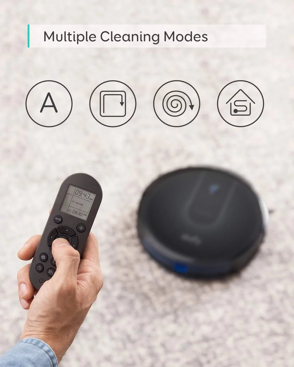Open Box Eufy by Anker BoostIQ RoboVac 12 Robot Vacuum Cleaner - - Black