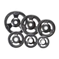 Grip Steel Composite Olympic Iron Plate- Black - 5 lbs