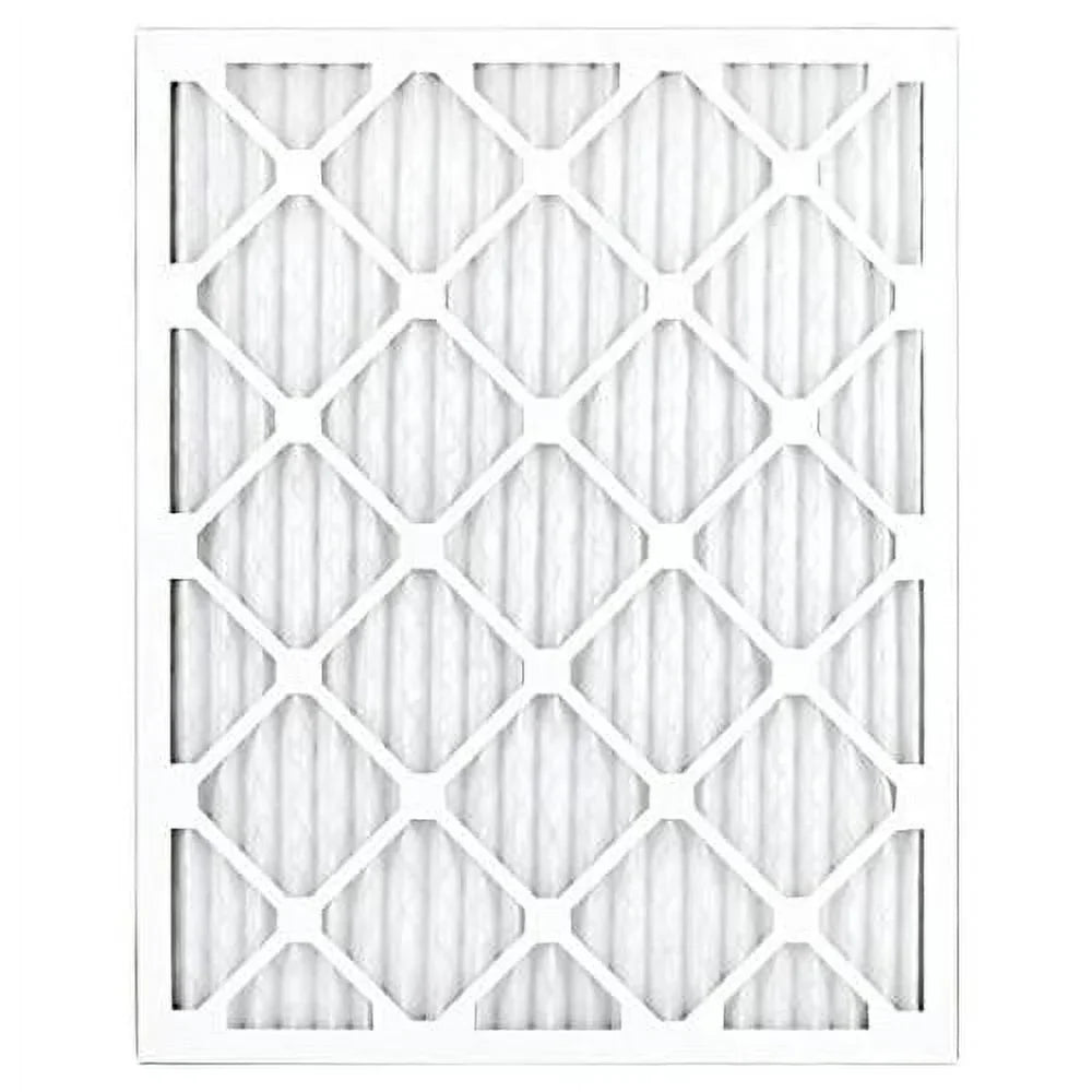 20X25x1 Air Filter  11 Pleated  Furnace  Air Conditioning  20X25x1, Allergy 12-Pack, Made In The