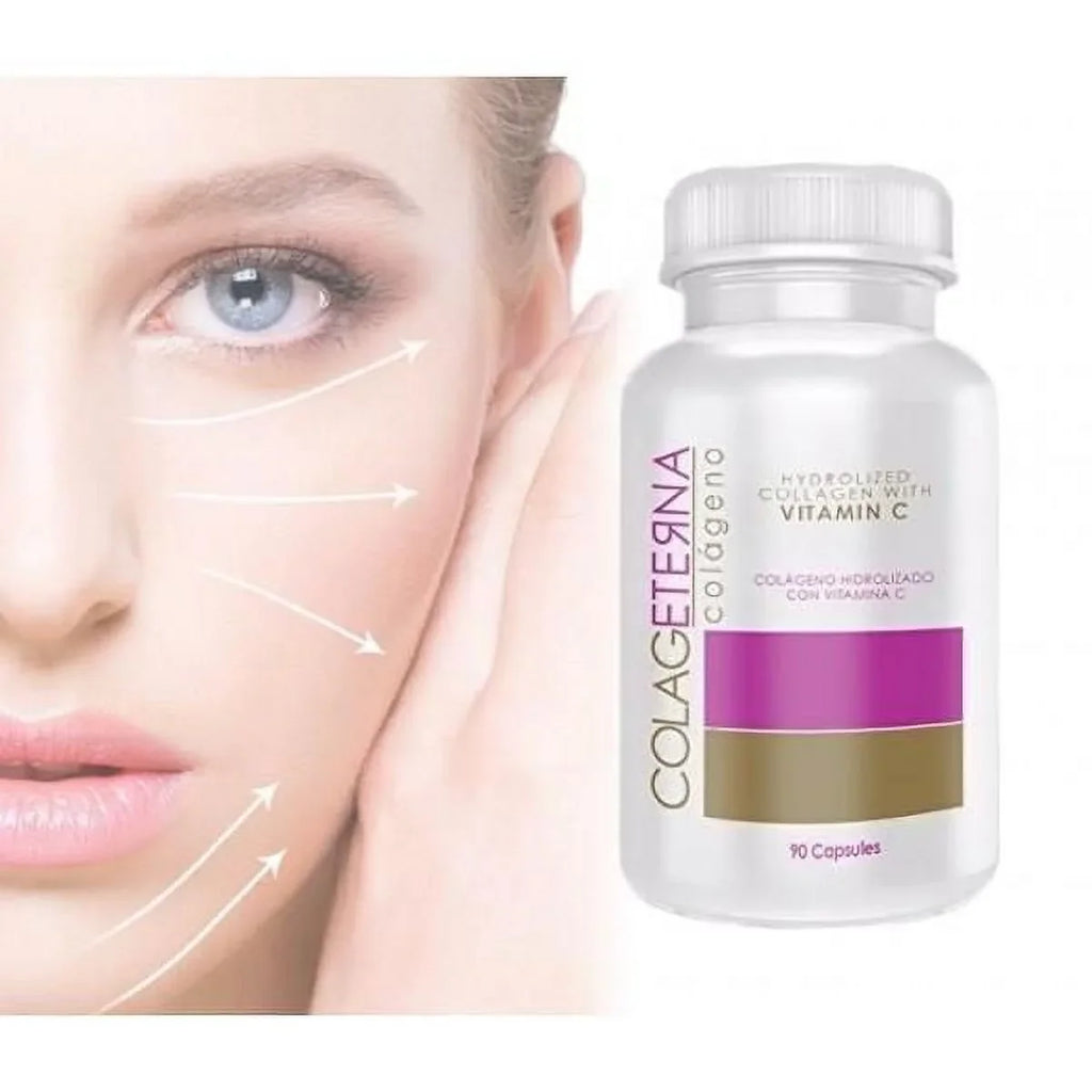 Colageterna Hydrolyzed Collagen with Vitamin  - 90 Caps