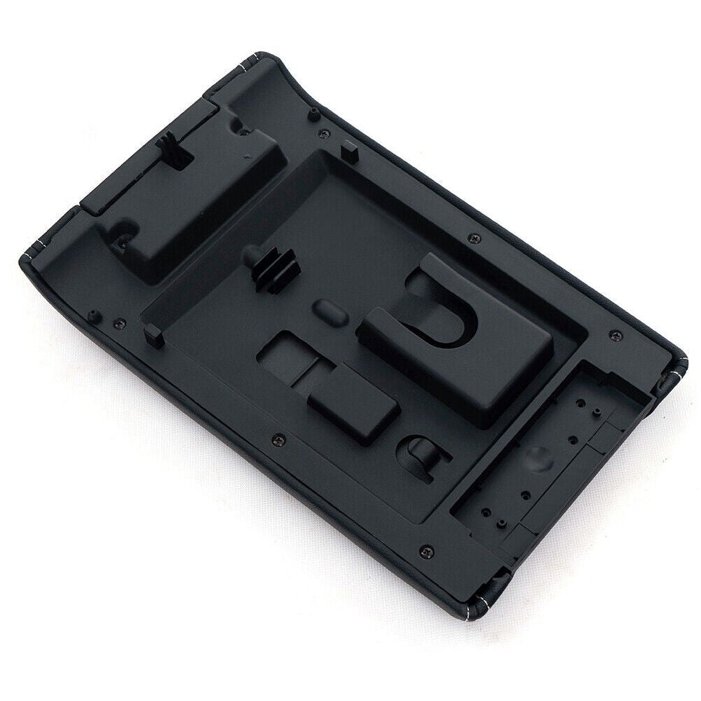 Teledu Center Console Arm Rest Lid Cover Fit For  2009-2014 Ford -150 Black New