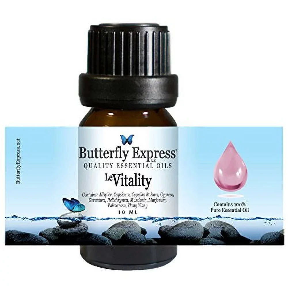 Le Vitality Essential Oil Blend 10ml - 100% Pure - by Butterfly Express