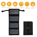 Carevas Solar Panel,Ip65 Water Resistance Usb Solar -owered Solar -owered Cell -ower ank With Cell Bendable Ip65 Resistance -ower ank Bendable Ip65 Water Outdoors With 4 Solar 4 Solar Panels