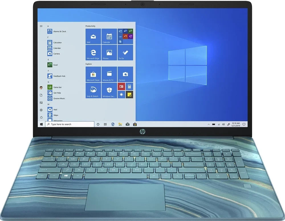 Restored  17CN0036DSREF 17.3" + - Intel Pentium Gold 7505 - 8GB  - 512GB  - Windows 11 Home - Intel  Graphics - Underwater Teal - Notebook (Refurbished)