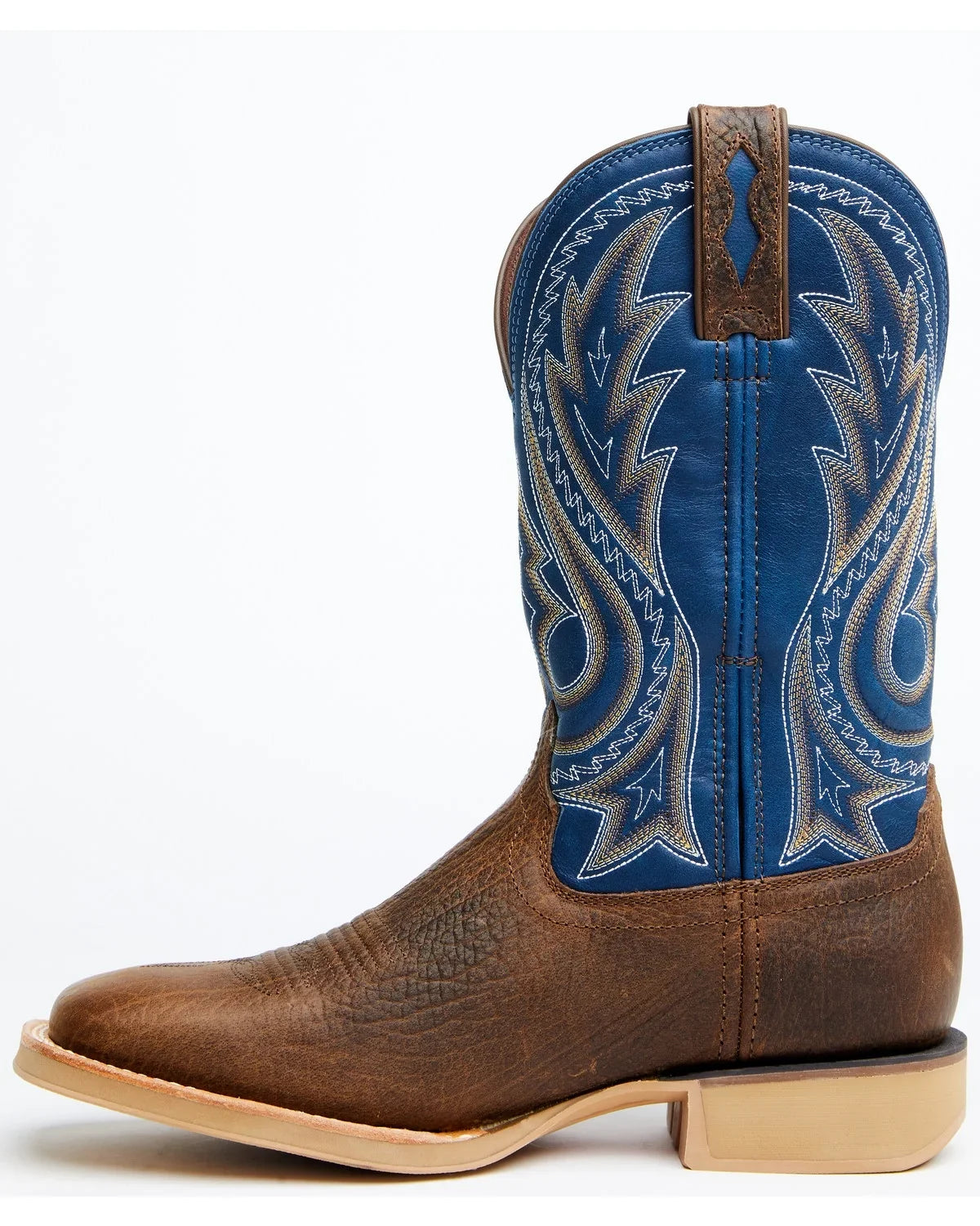 Durango Men's Rebel Pro Lite Performance Western Boot Broad Square Toe Navy 8.5 ()