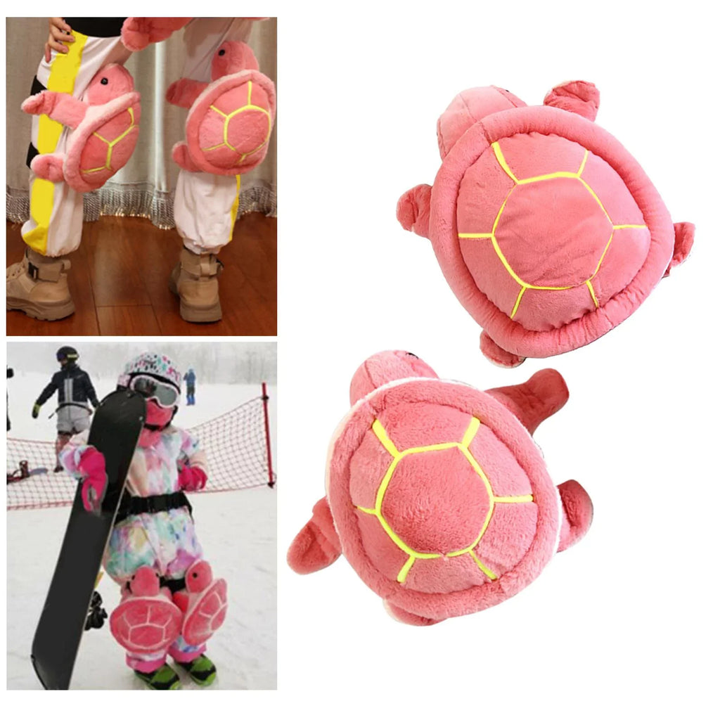 Ski Protective Gear Knee Pad Pad Pads - Cracking Cold Fall Turtle for Skating Figure Skating , 1 Pair Knee