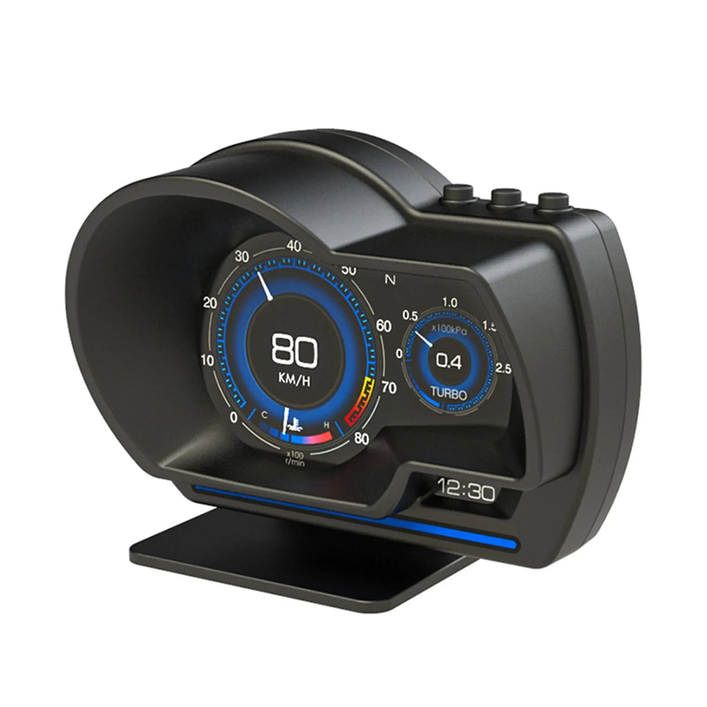 Car  Display, OBDⅡ+ Smart Gauge High Definition Speedometer Car Diagnostic Tool  Fault Code Elimination Safe Driving Computer Overspeed Fault Alarm for All Vehicles