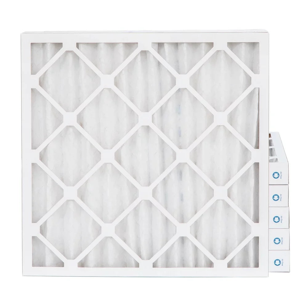 18x20x2  11,  1000 Pleated  Furnace 2" Air Filters by Pamlico. Quantity 6. Actual Size: 17-1/2 x 19-1/2 x 1-3/4