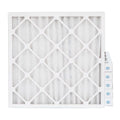 18x20x2  11,  1000 Pleated  Furnace 2" Air Filters by Pamlico. Quantity 6. Actual Size: 17-1/2 x 19-1/2 x 1-3/4