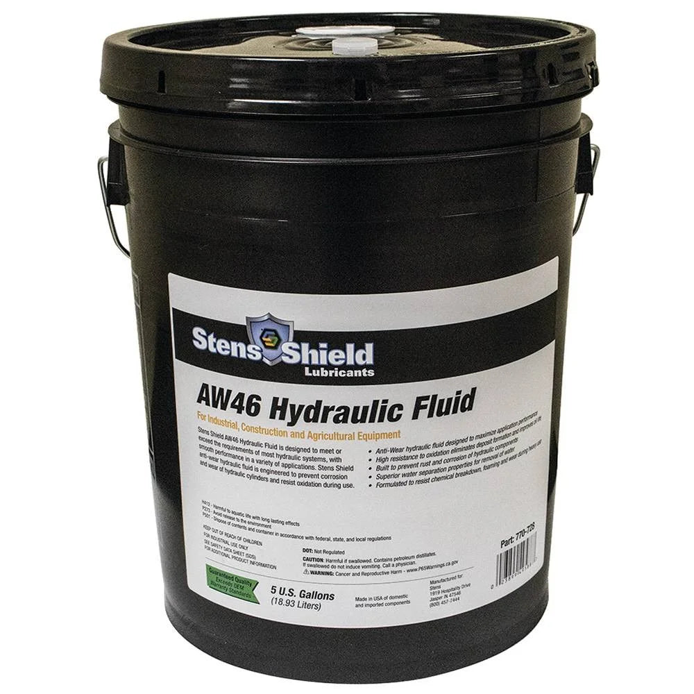 New Stens Shield Hydraulic Fluid for , 5 Gallon pail 770-728