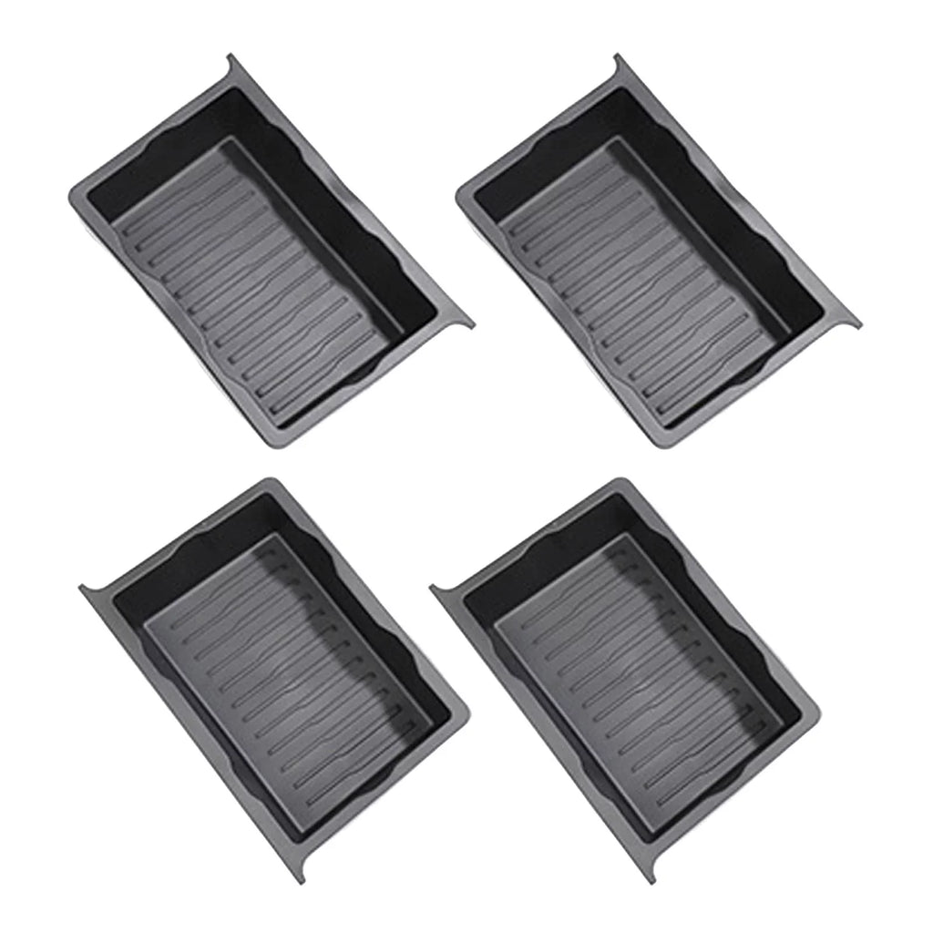under Seat Storage Box Hidden Tray Durable Underseat Organizer Tray for Model